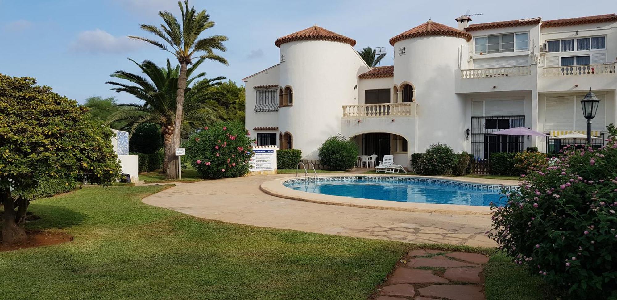 Вилла Playa Del Sol-Casa Playa Дения Экстерьер фото